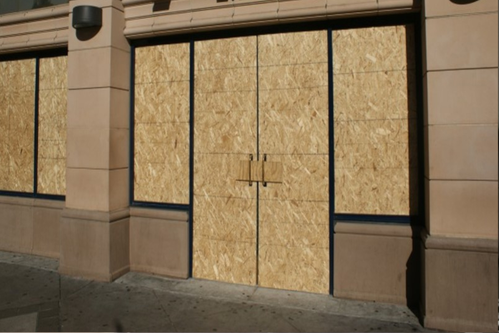 Boarding Up in Tottenham, N17